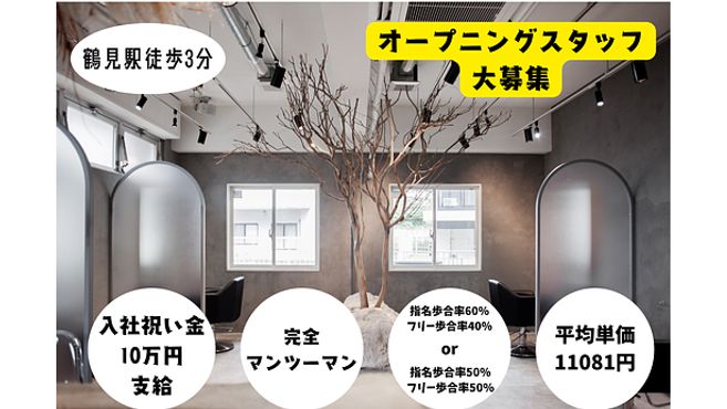 4月最新】面貸し・ミラーレンタルOK 美容師・美容室の求人・転職・募集 